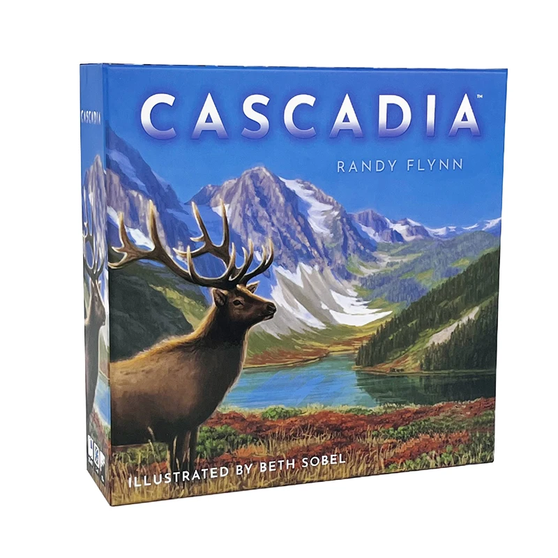 Board Game Catan - Настольная игра Cascadia LANDMARKS, английский шахматный
