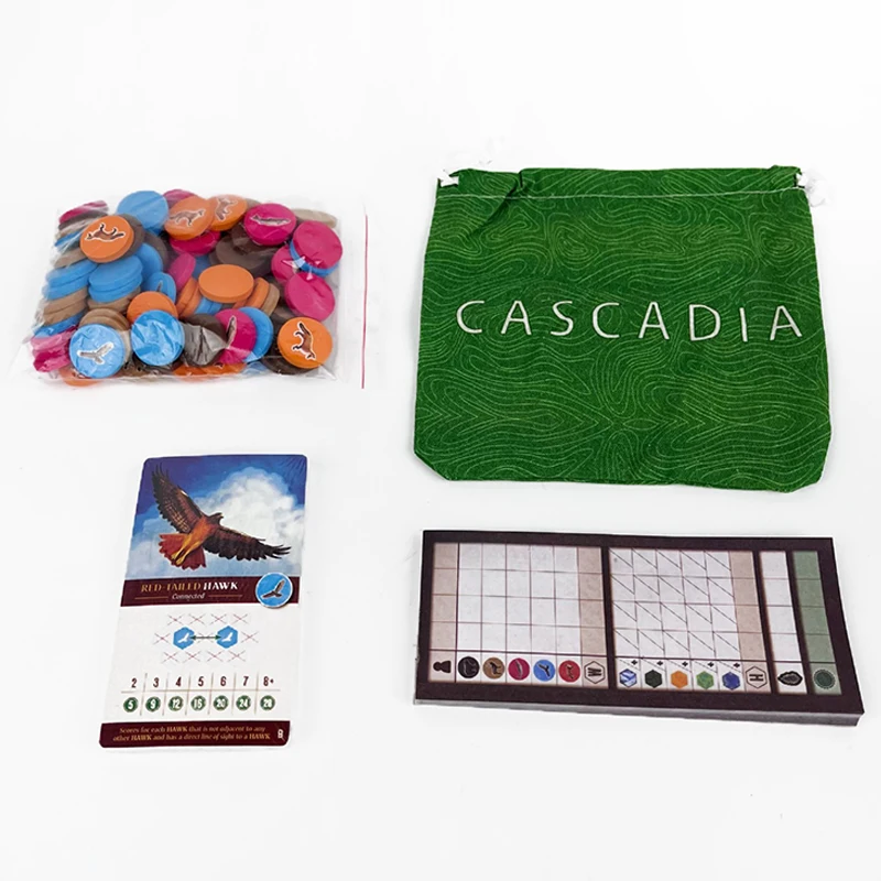 Настольная игра Cascadia LANDM – обзор и цена Board Game Catan